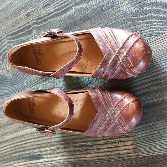 Dansko Shoes - Brown Clogs